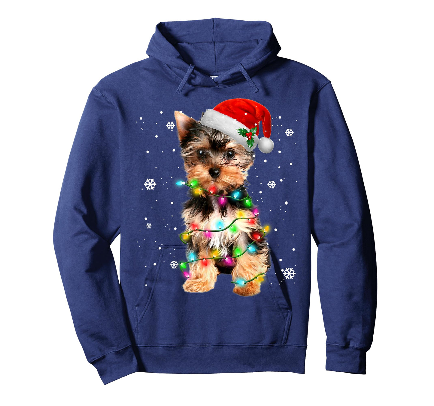 Yorkie Dogs Tree Christmas Sweater Xmas Pet Animal Dog Lover T-Shirt