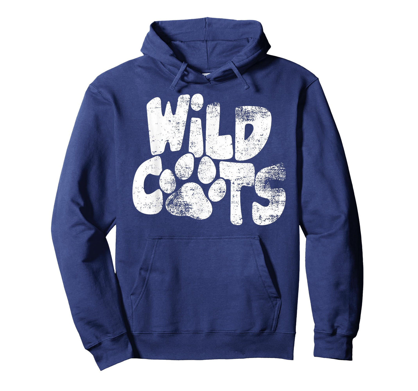 Wildcats Football School Sports Fan Team Spirit T-Shirt