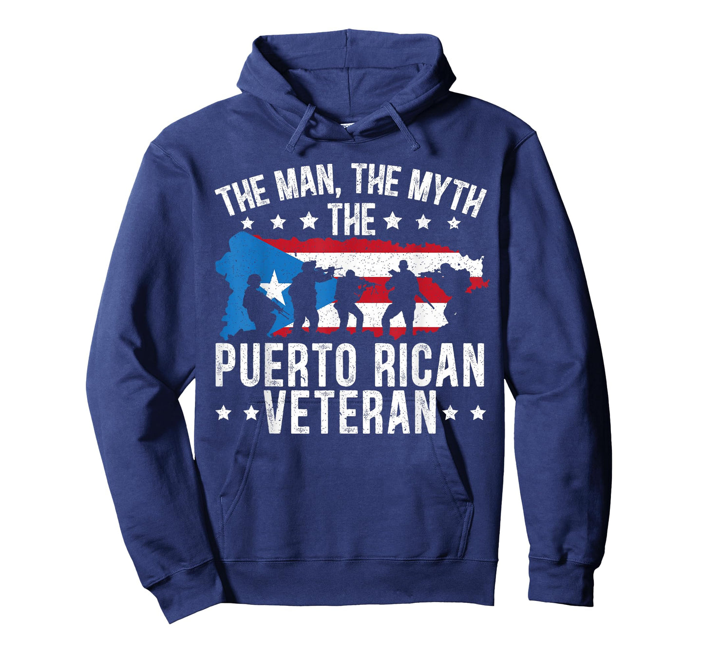 The Man The Myth The Puerto Rican Veteran Military Army T-Shirt