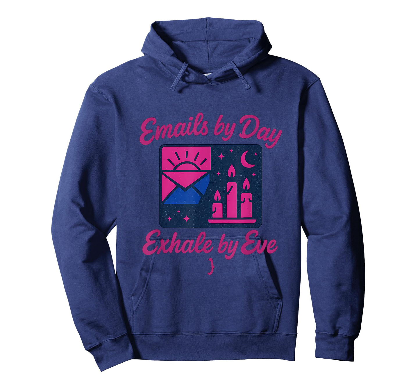 Emails by Day, Exhale by Eve Balance Graphic T-Shirt