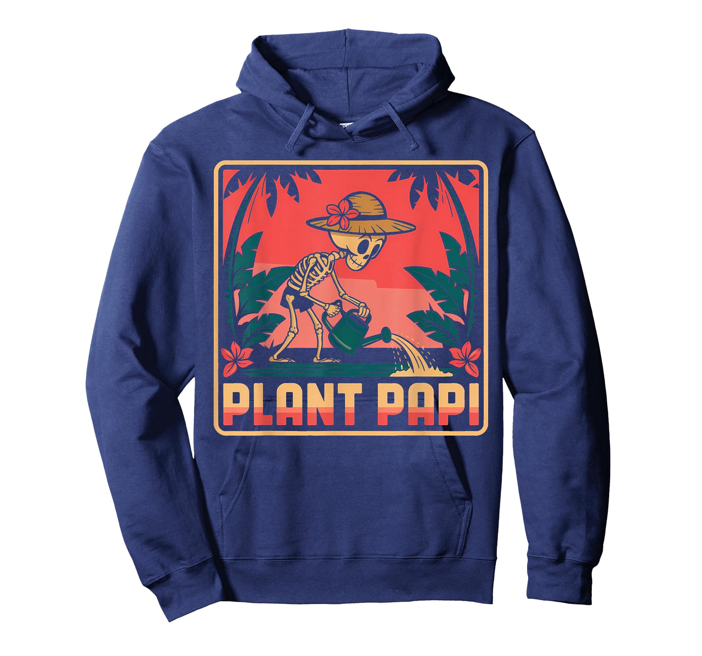 Halloween Plant Papi Daddy Gardener Vintage Men Women T-Shirt
