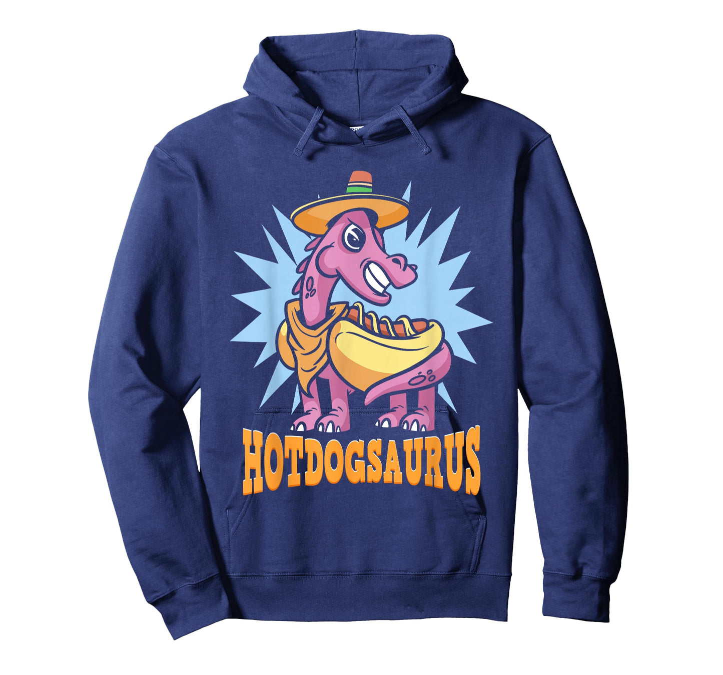 Funny Dinosaur Hot Dog | Hotdogsaurus T-Shirt
