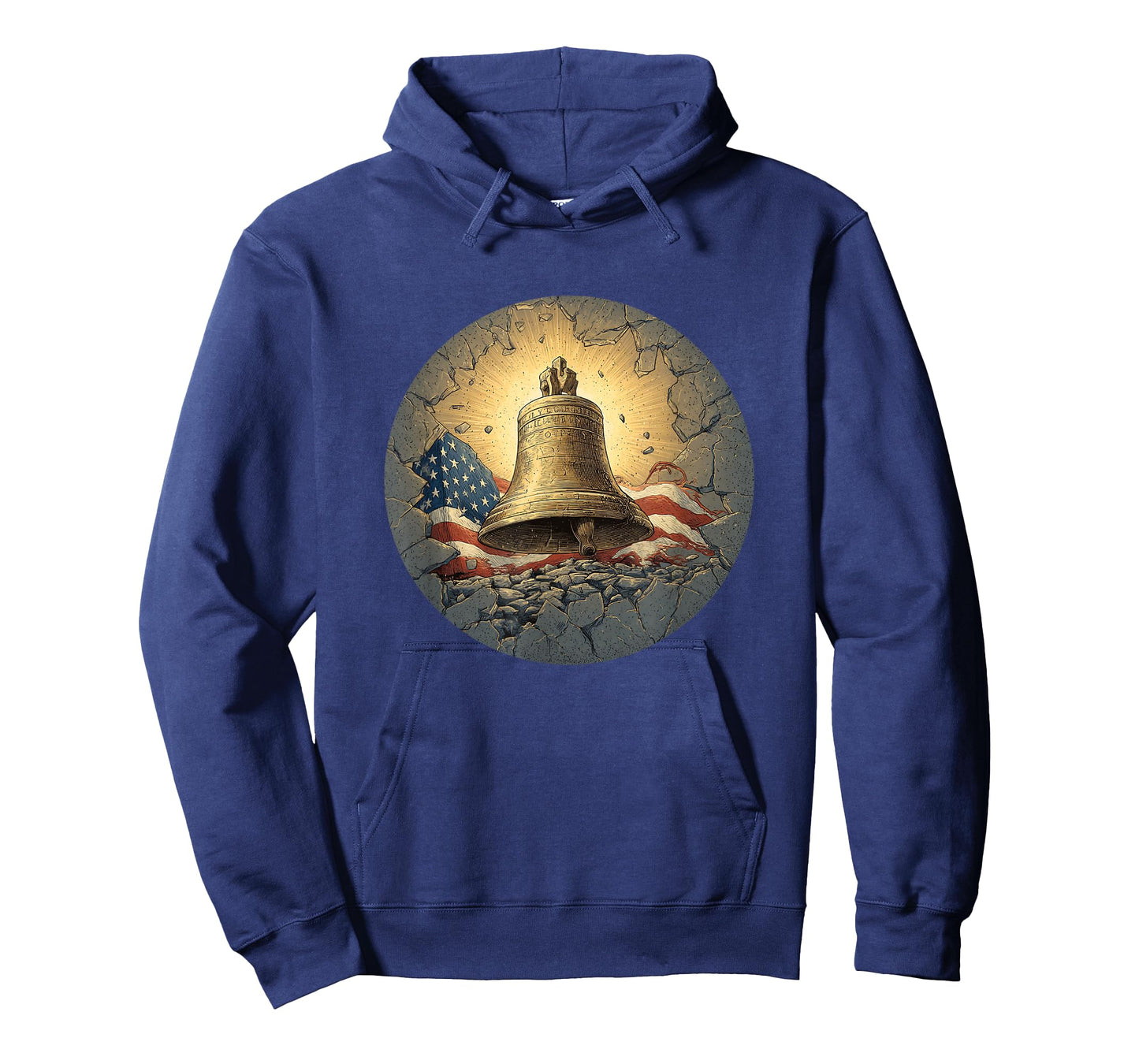 Cool Liberty Bell with US Colors Costume T-Shirt