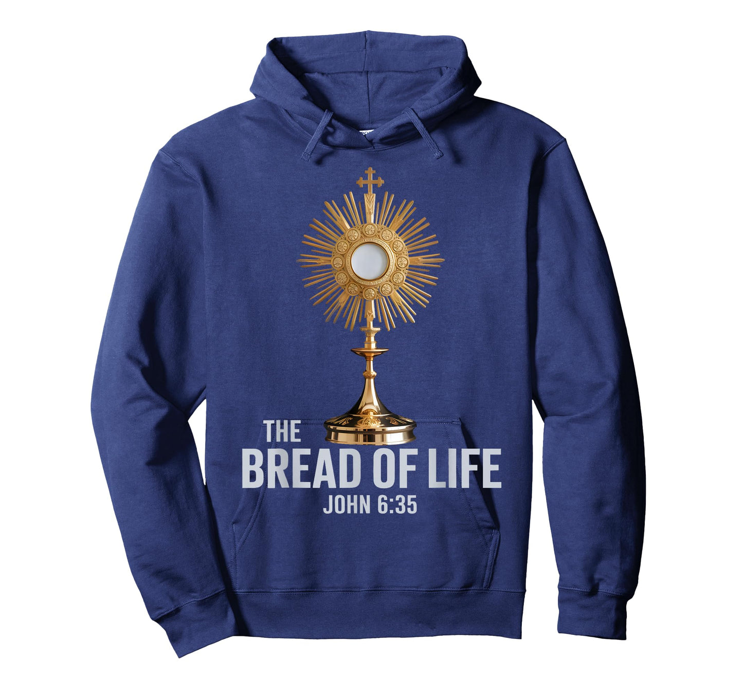 The Bread of Life John 6:35 Eucharist Monstrance T-Shirt