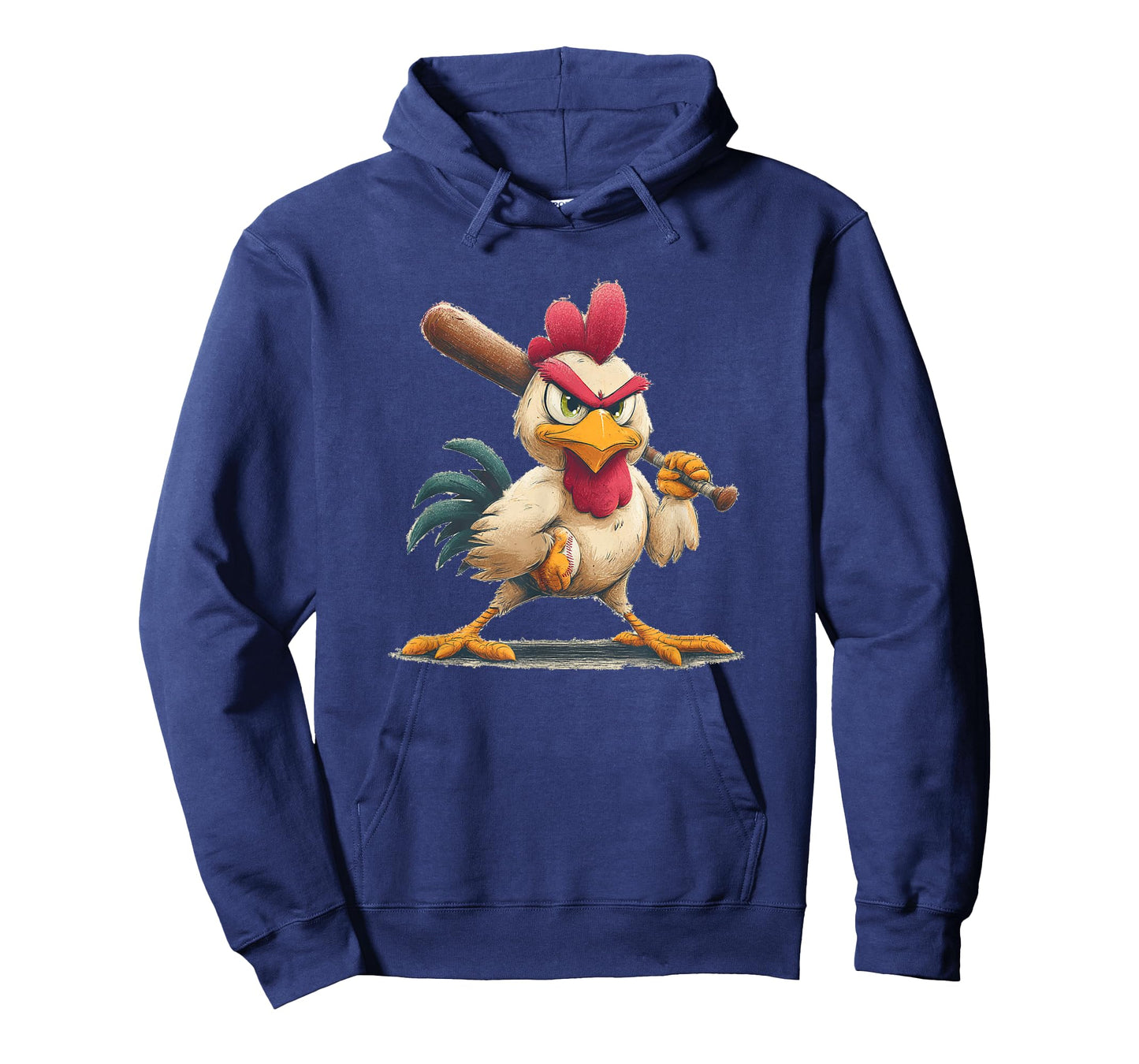 Sport Rooster Look with Baseball Bat Costume T-Shirt