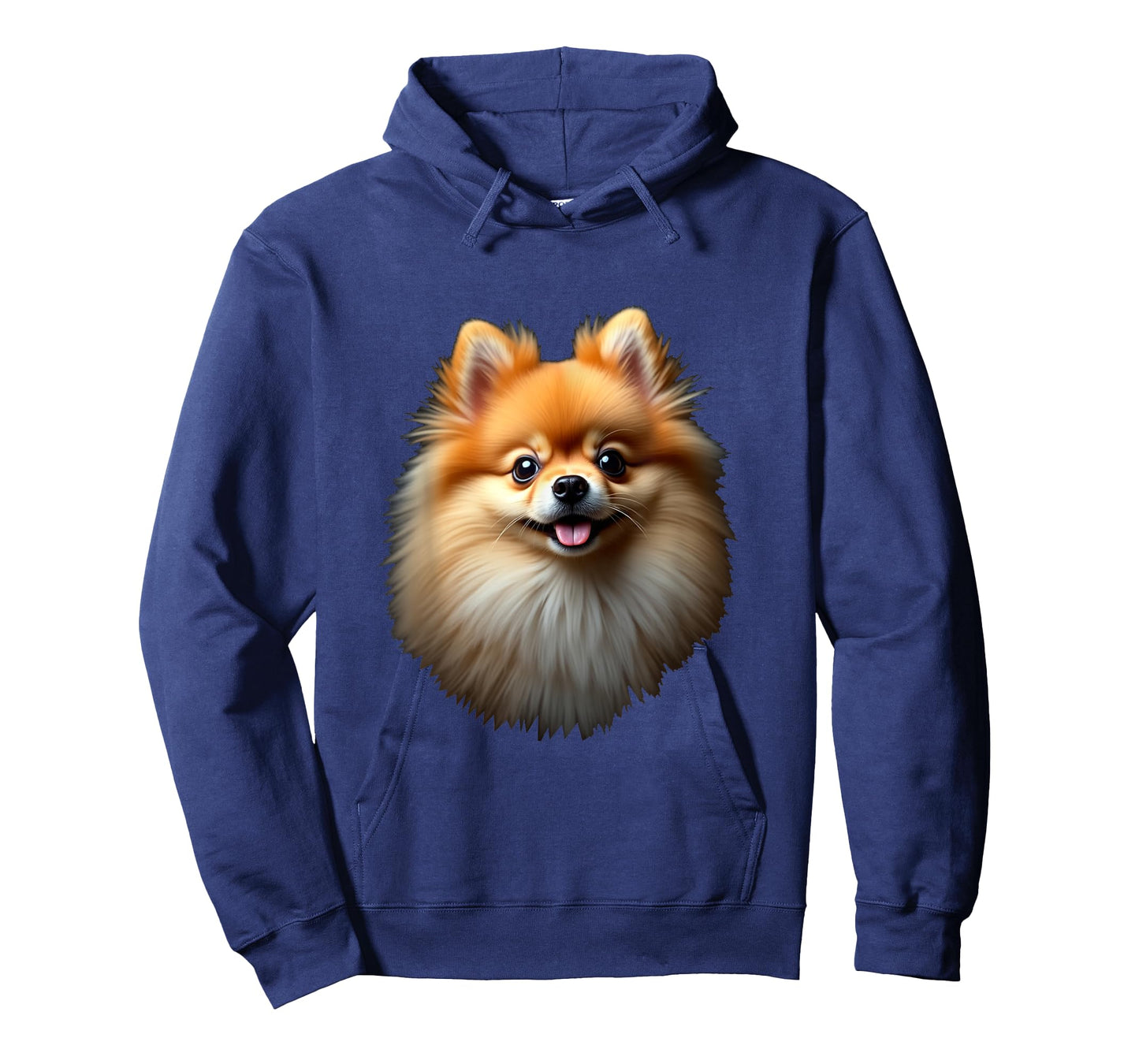 Black Pomeranian Dog Pom Face T-Shirt