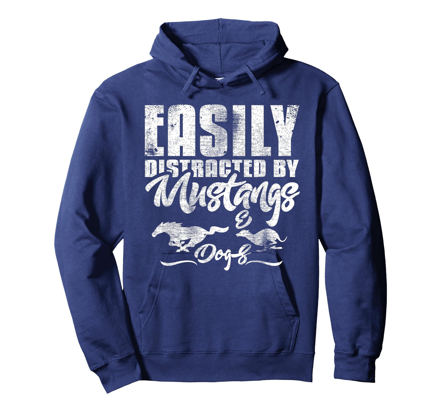 Easily Distracted By Mustangs and Dogs Shirt T-Shirt