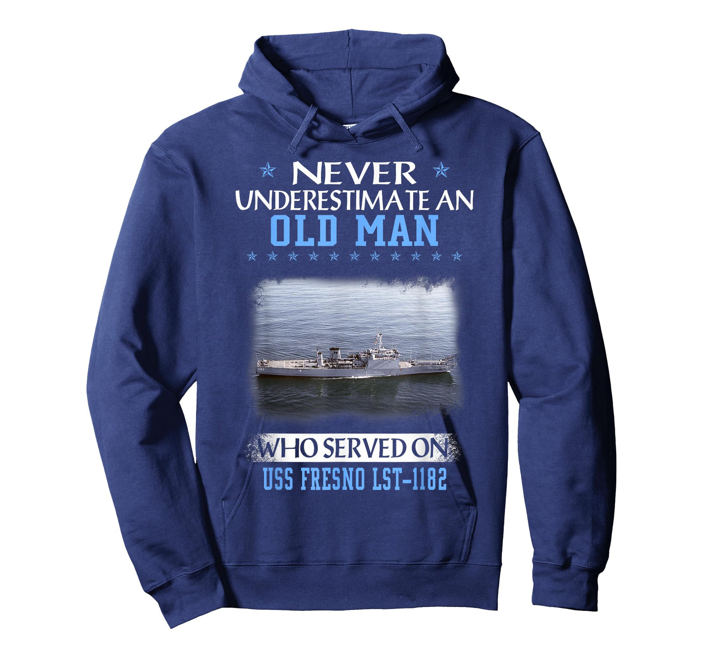 USS Fresno LST-1182 Veterans Day Father Day T-Shirt