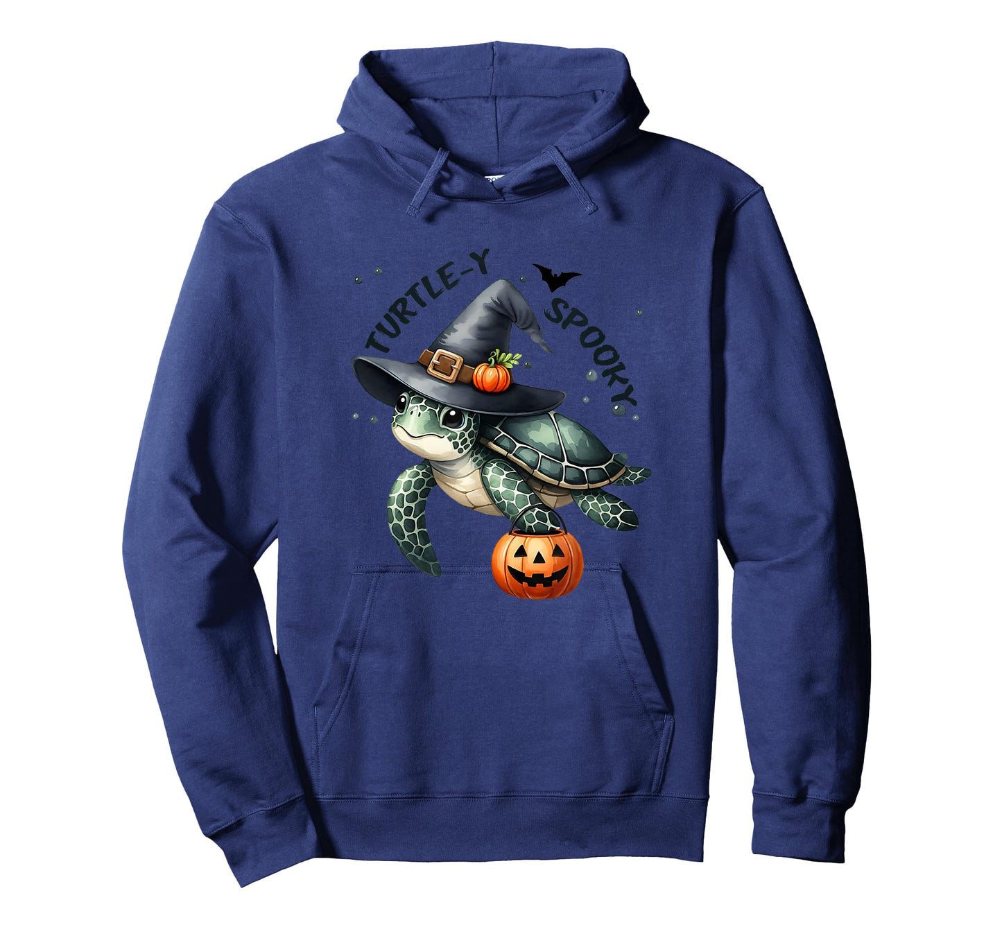 Turtley Spooky Cute Sea Turtle Witches Hat Halloween T-Shirt