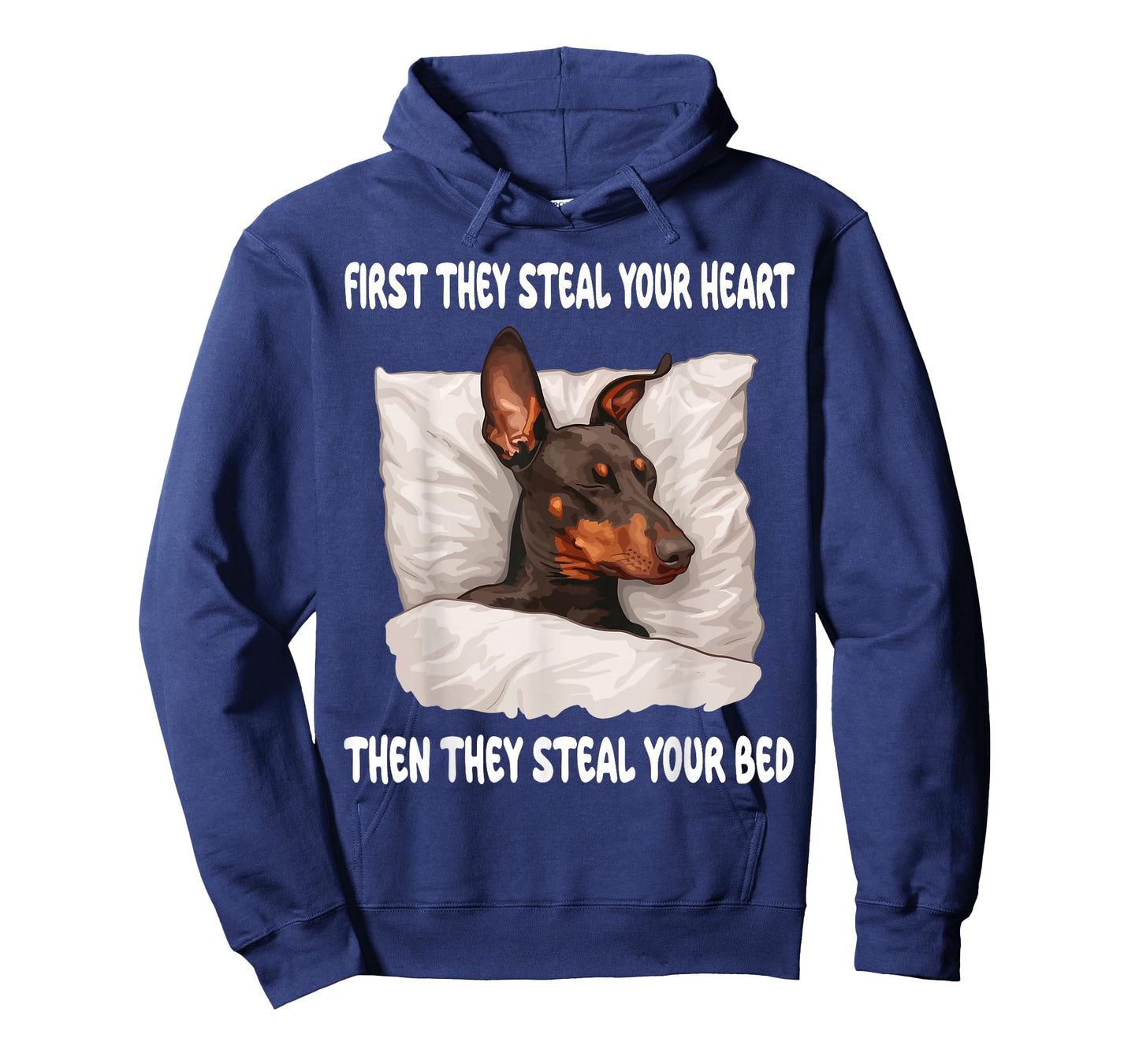 Doberman Pinscher Sleeping Pajamas Nightgown T-Shirt