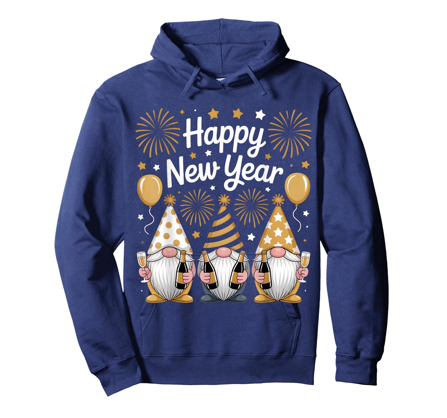 Happy New Years Eve Party Gnomes Matching Family T-Shirt