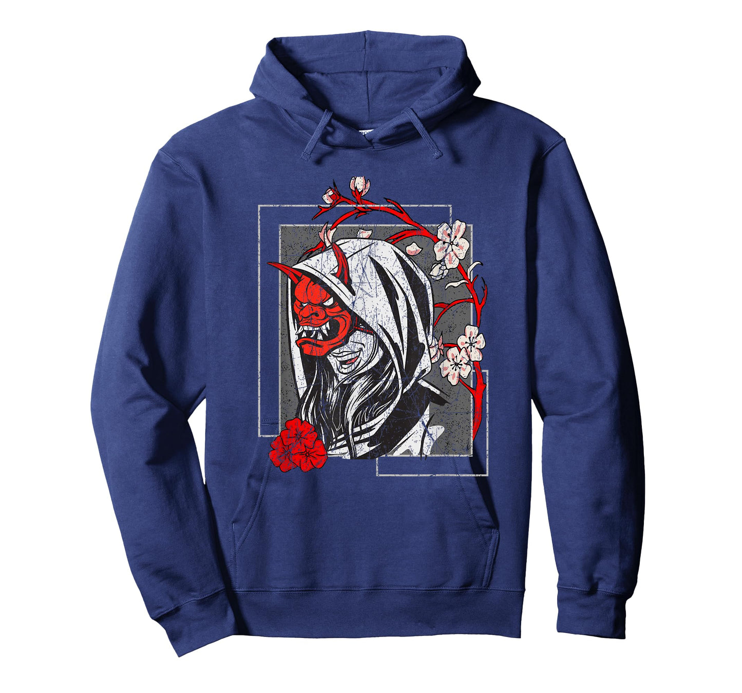 Oni Monster Yokai Hannya Anime Girl Harajuku Japan Aesthetic T-Shirt