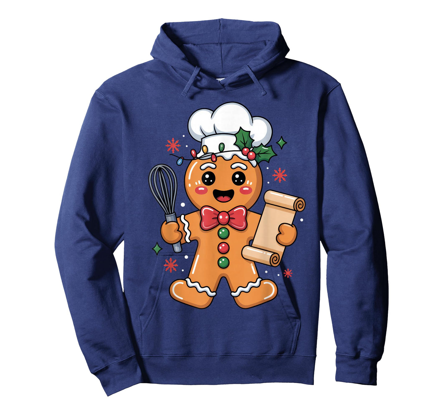 Gingerbread Chef Lovers Christmas Fun Holiday Season Apparel T-Shirt