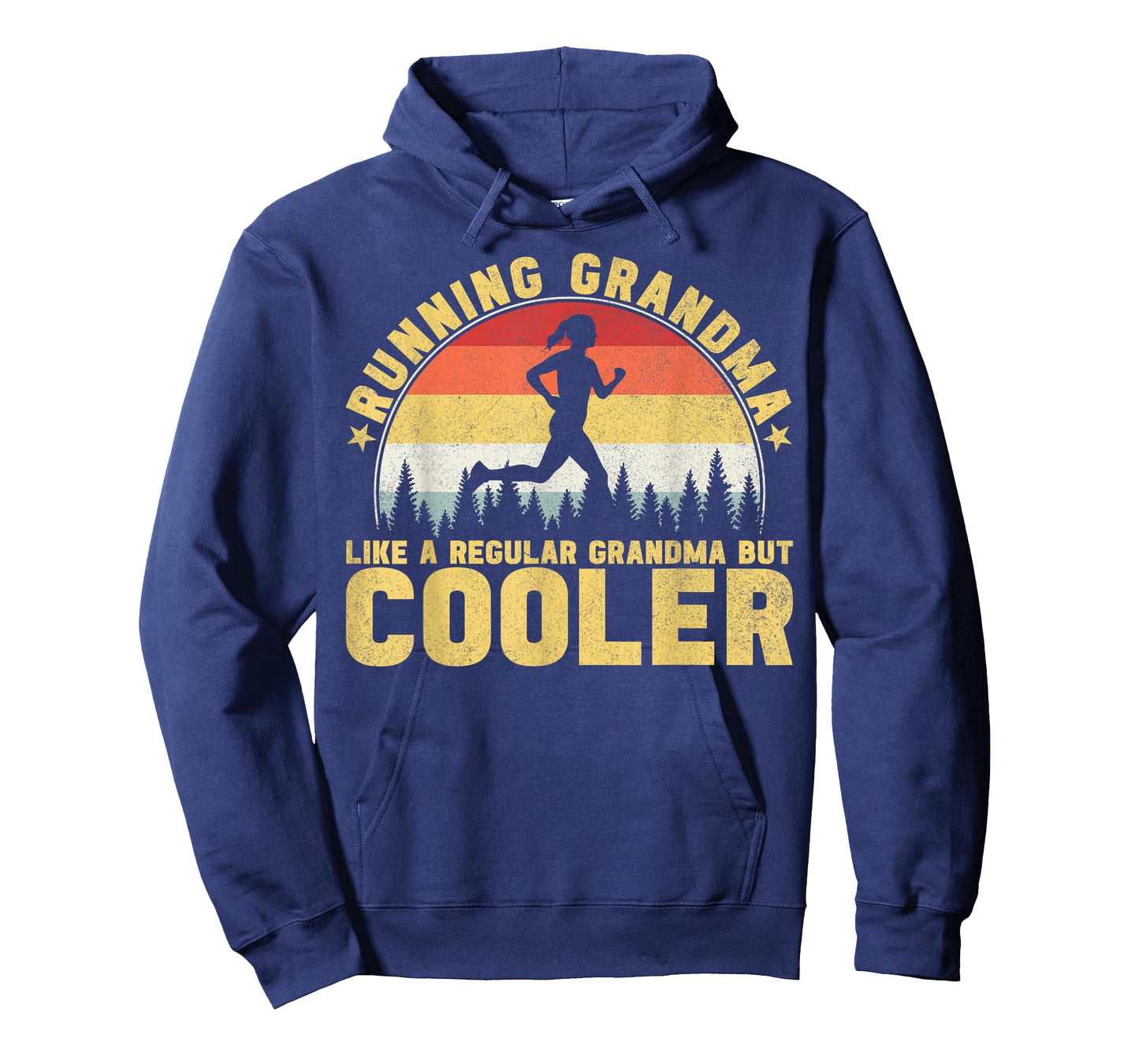 Running Grandma Like A Regular Grandma Marathon T-Shirt