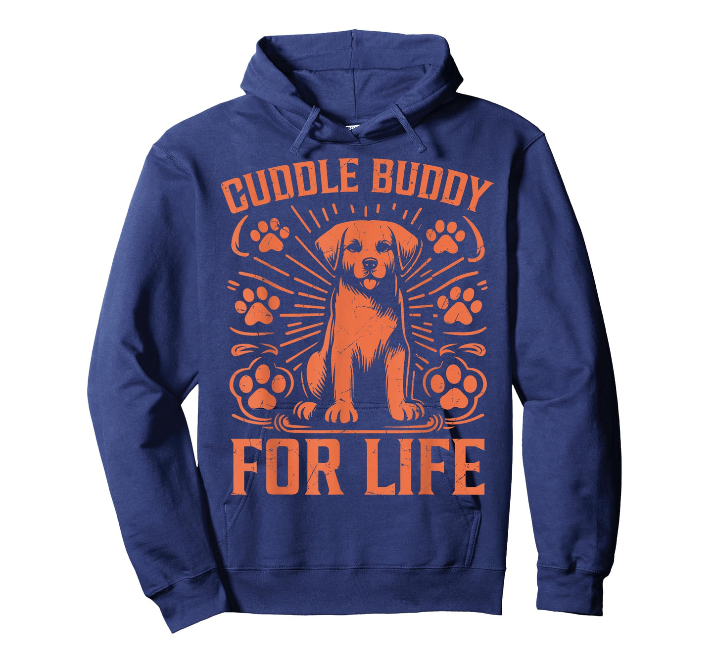 Cuddle Buddy for Life Dog Dad Men Women T-Shirt