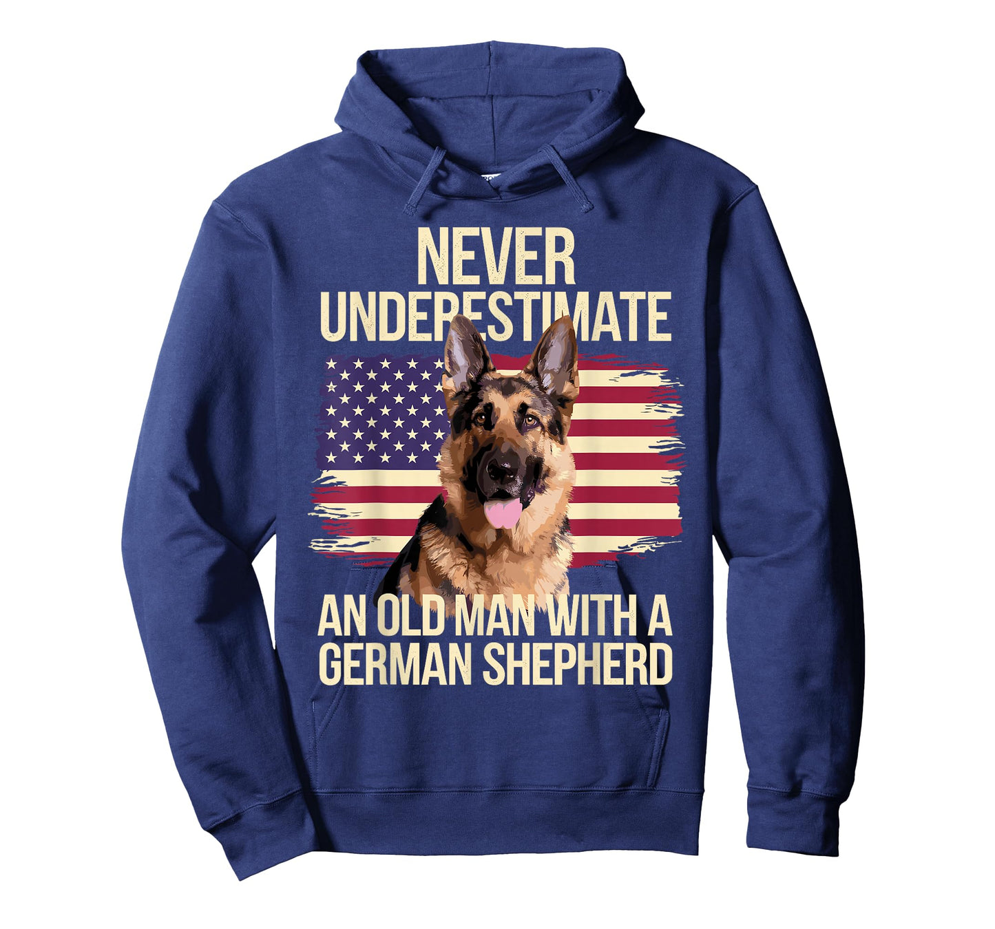 Cool German Shepherd Design for Men Grandpa Dog Lover Owner T-Shirt