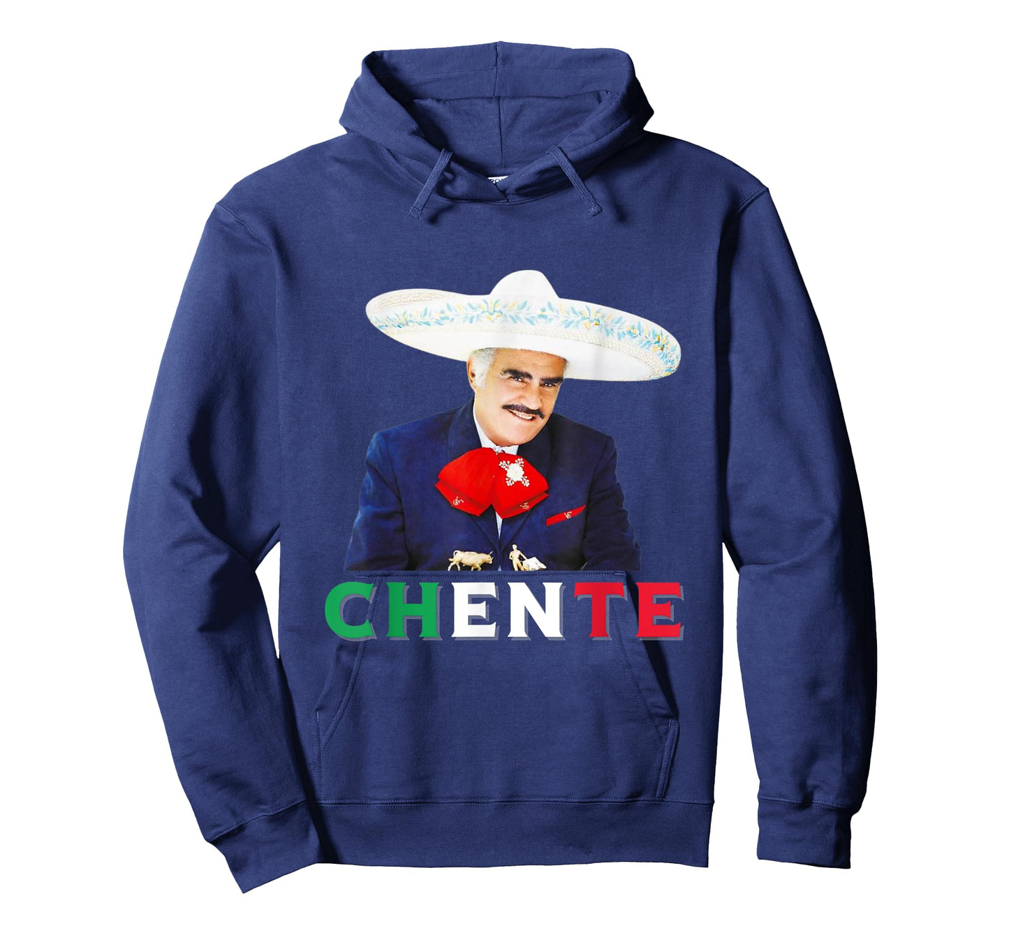 Chente Vicente Fernandez - Sigo Siendo El Rey Mexican Flag T-Shirt