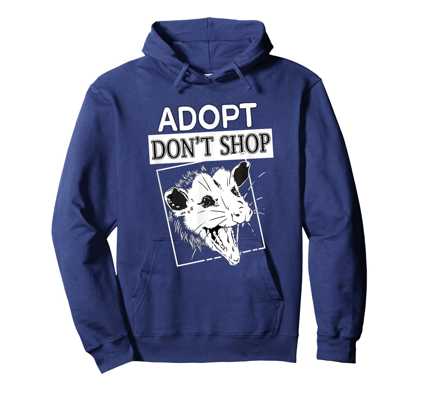Adopt, Don't Shop Screaming Opposum - Opossum Lover T-Shirt