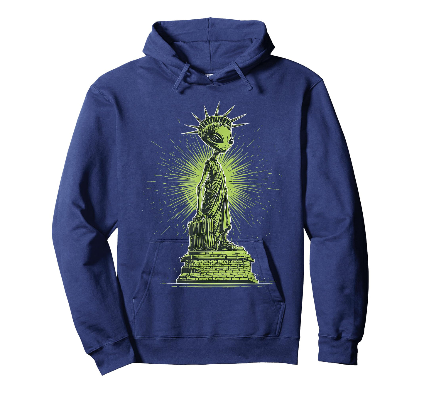 Cool Statue of Liberty Costume in Alien Look T-Shirt