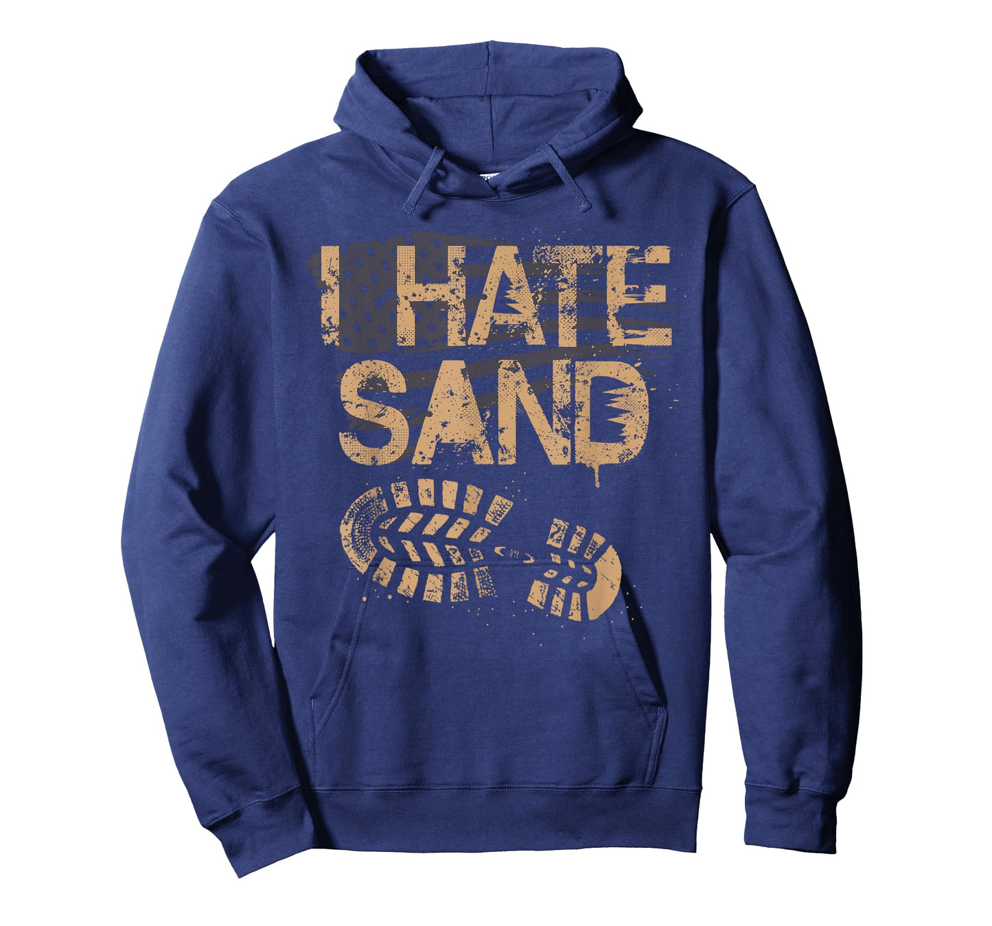 Soldier Veteran I Hate Sand Middle East Deployment Military T-Shirt