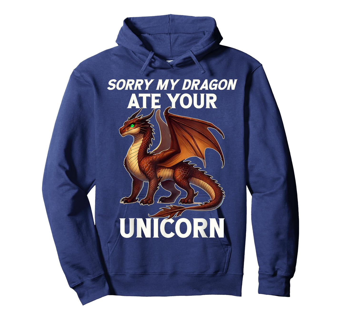 Funny Dragon Humor Sorry My Dragon Ate Your Unicorn T-Shirt