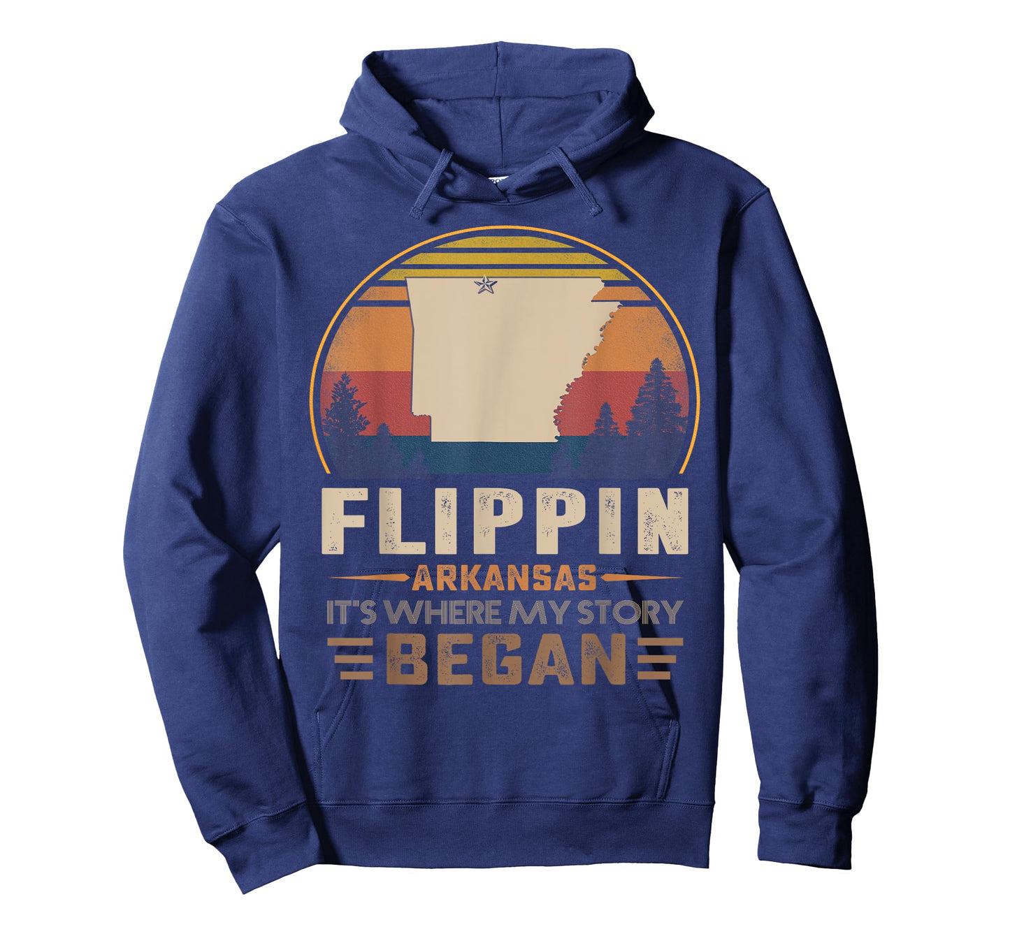 Vintage Flippin Arkansas Hometown My Story Began T-Shirt