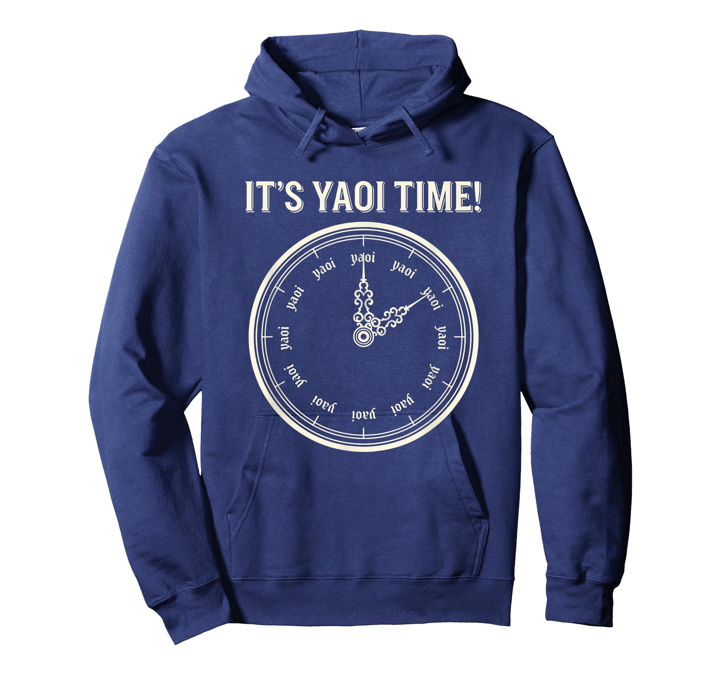 Anime Yaoi Clock, It's Yaoi Time! BL Otaku Manga Fan Design T-Shirt