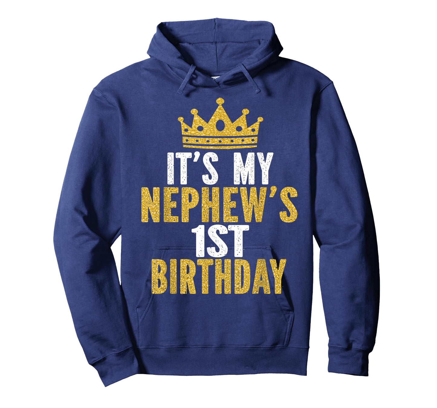 It's My Nephew's 1st Birthday 1 Year Old Family Matching T-Shirt