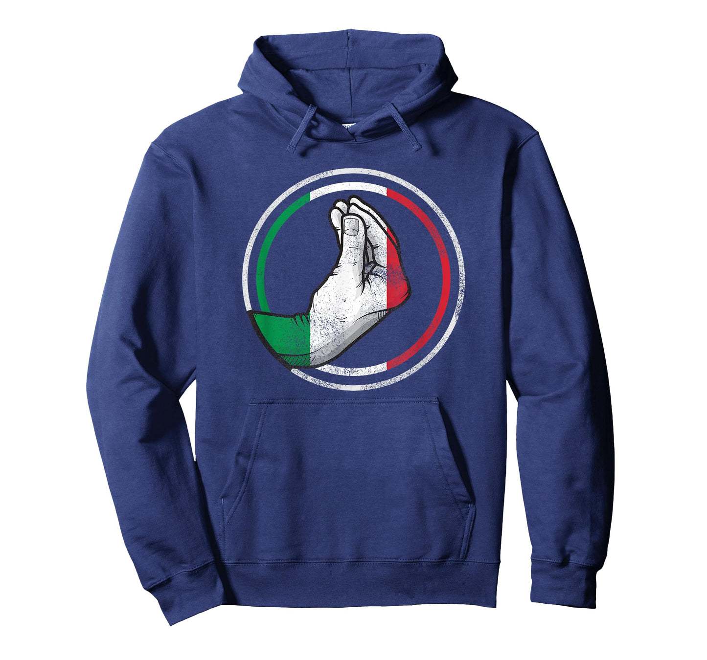 Funny Italy Hand Gesture Italian Flag T-Shirt