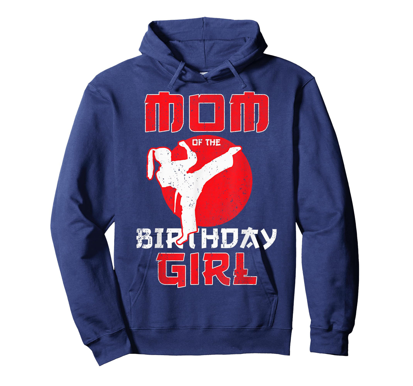 Mom Of The Birthday Karate Taekwondo Girl Martial Arts T-Shirt
