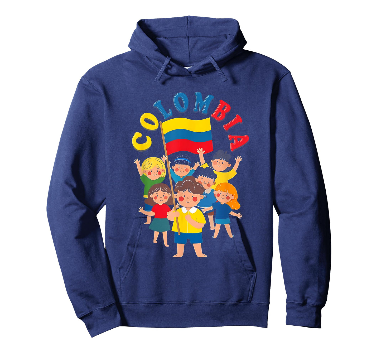 Kids Colombia Flag Hispanic Heritage Month Colombian T-Shirt