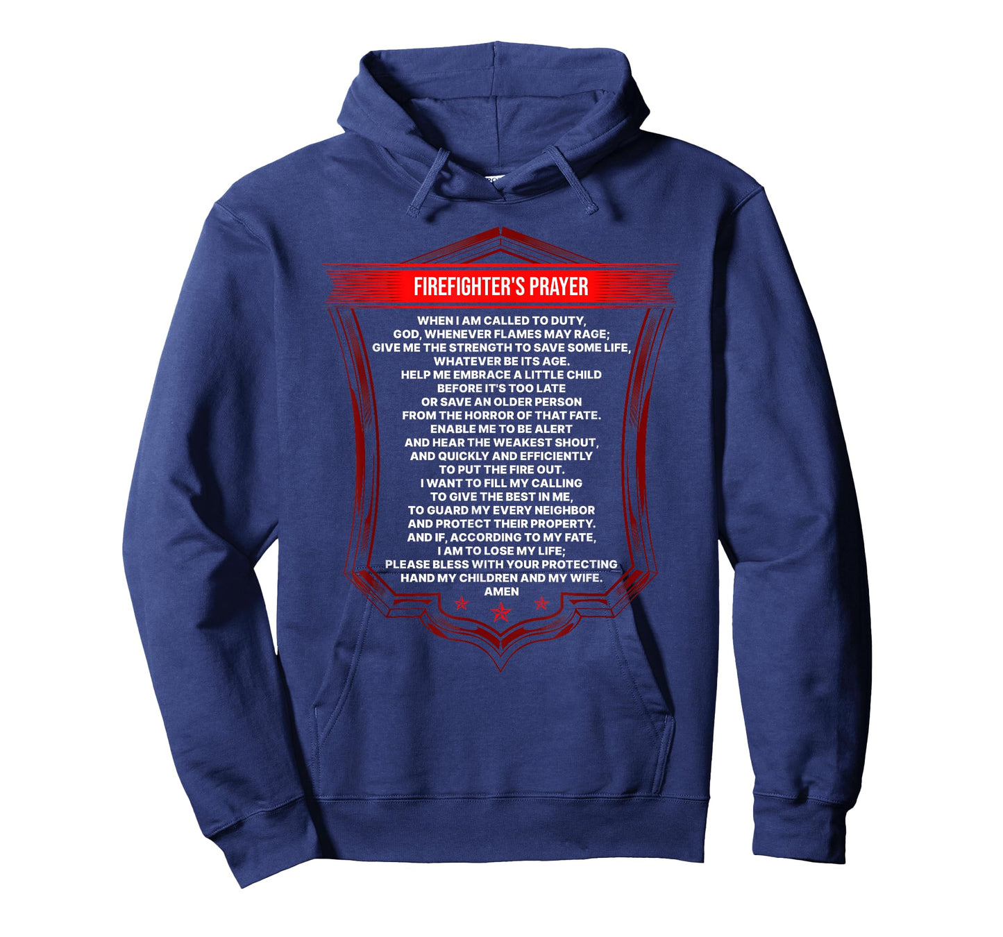 Firefighter's Prayer Fireman First Responder Fire Fighter T-Shirt
