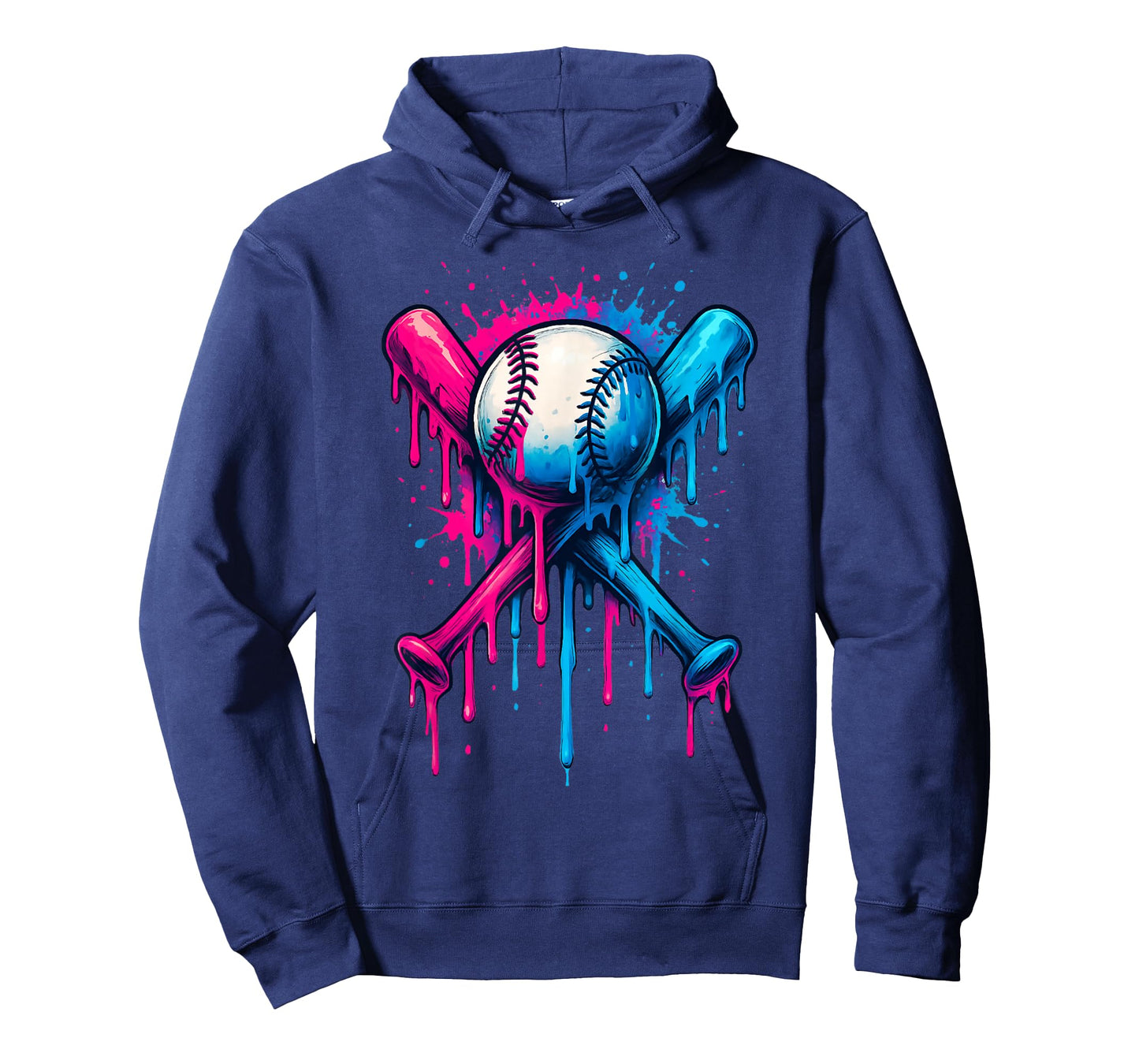 Baseball Drip For Boys Ice Cream Drip Toddler Boys Baseball T-Shirt