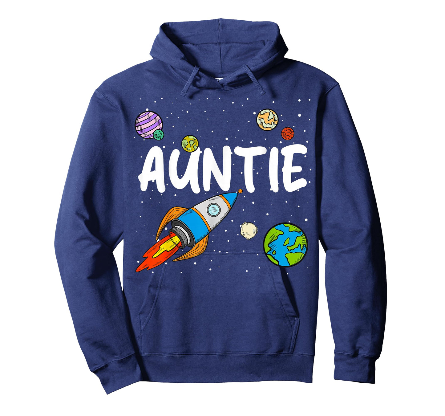 Auntie of The Birthday Boy Rocket Space Outfit T-Shirt