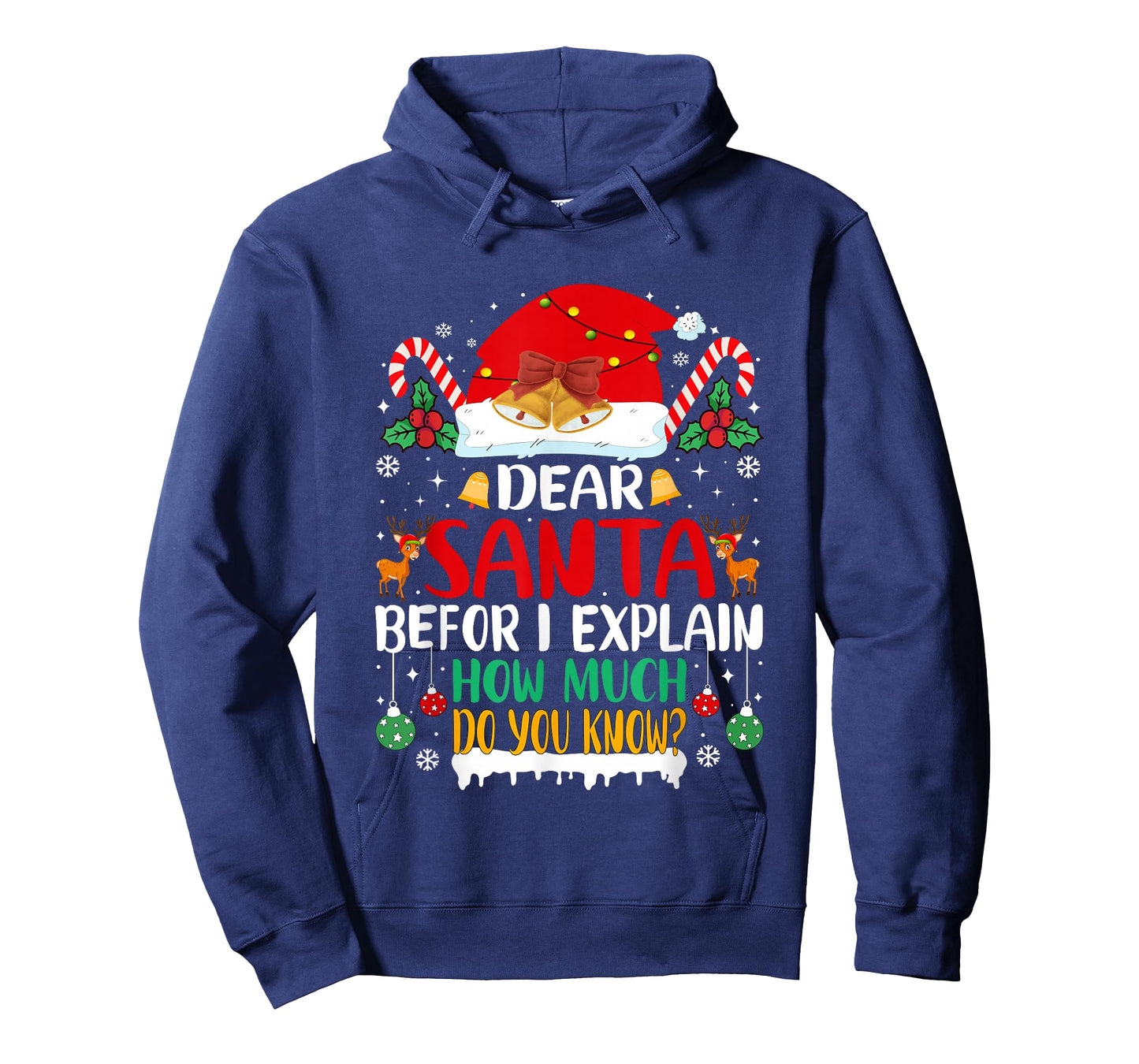 Funny Christmas Kids Adults Dear Santa I Can Explain T-Shirt