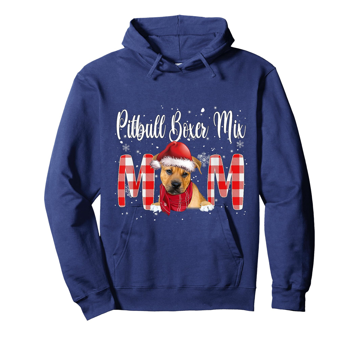 Pitbull Boxer Mix Dog Mom Dad Family Costume DIY Christmas T-Shirt