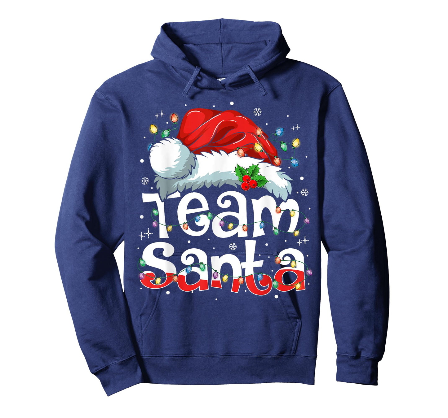Team Santa Claus Christmas Family Matching Pajama Funny Xmas T-Shirt