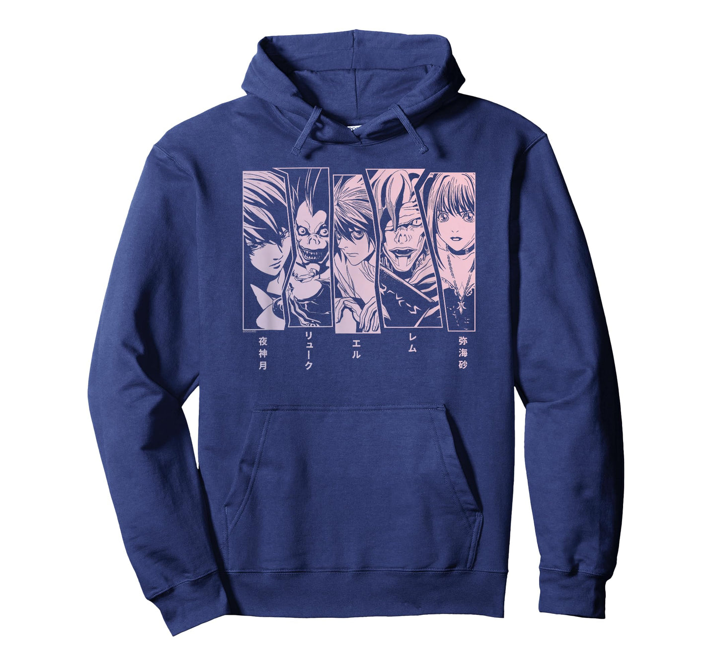 Death Note 5 Panel Faces T-Shirt