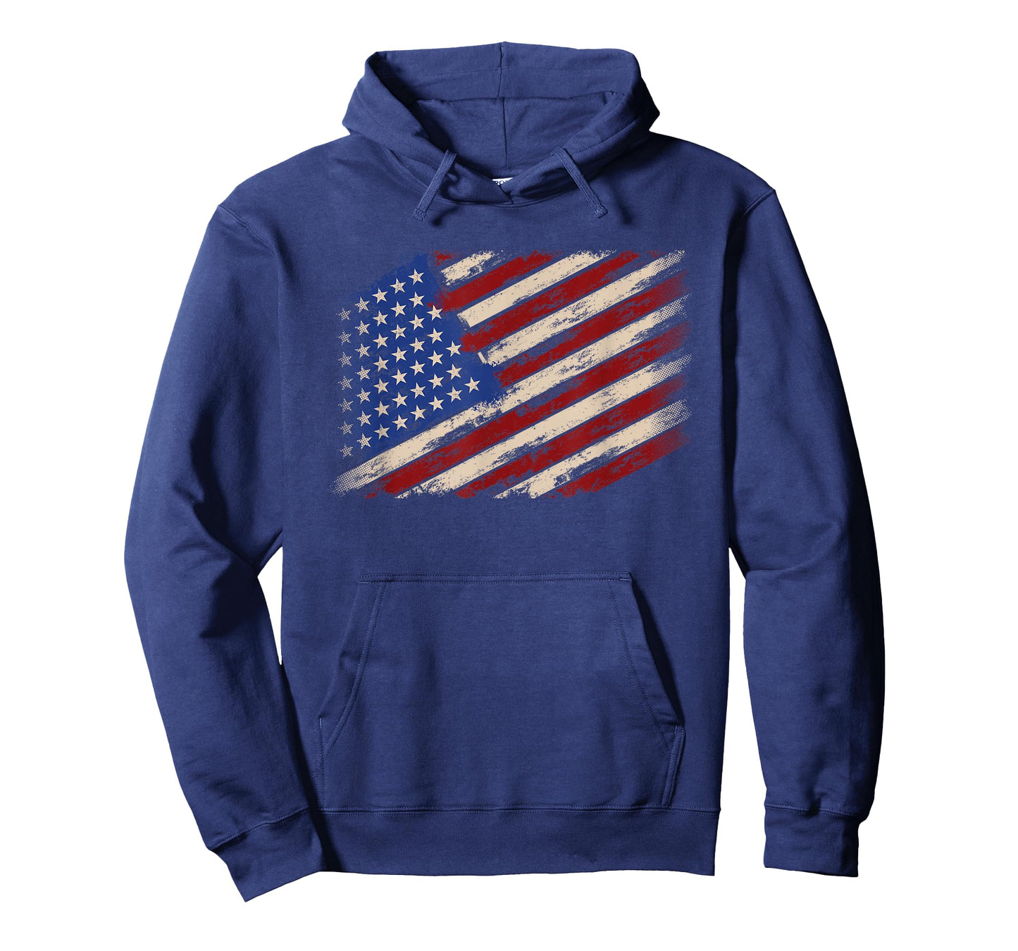 Distressed American Us Flag Vintage Retro look 4th Of July T-Shirt
