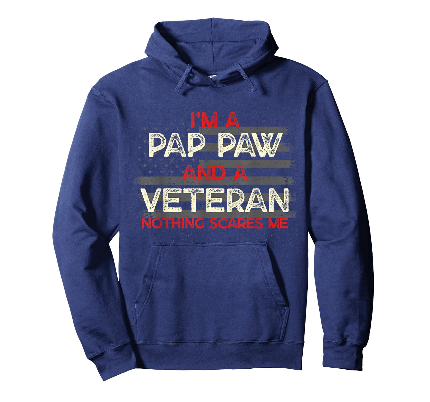Im a Pap Paw and a Veteran Proud Patriotic Honored T-Shirt