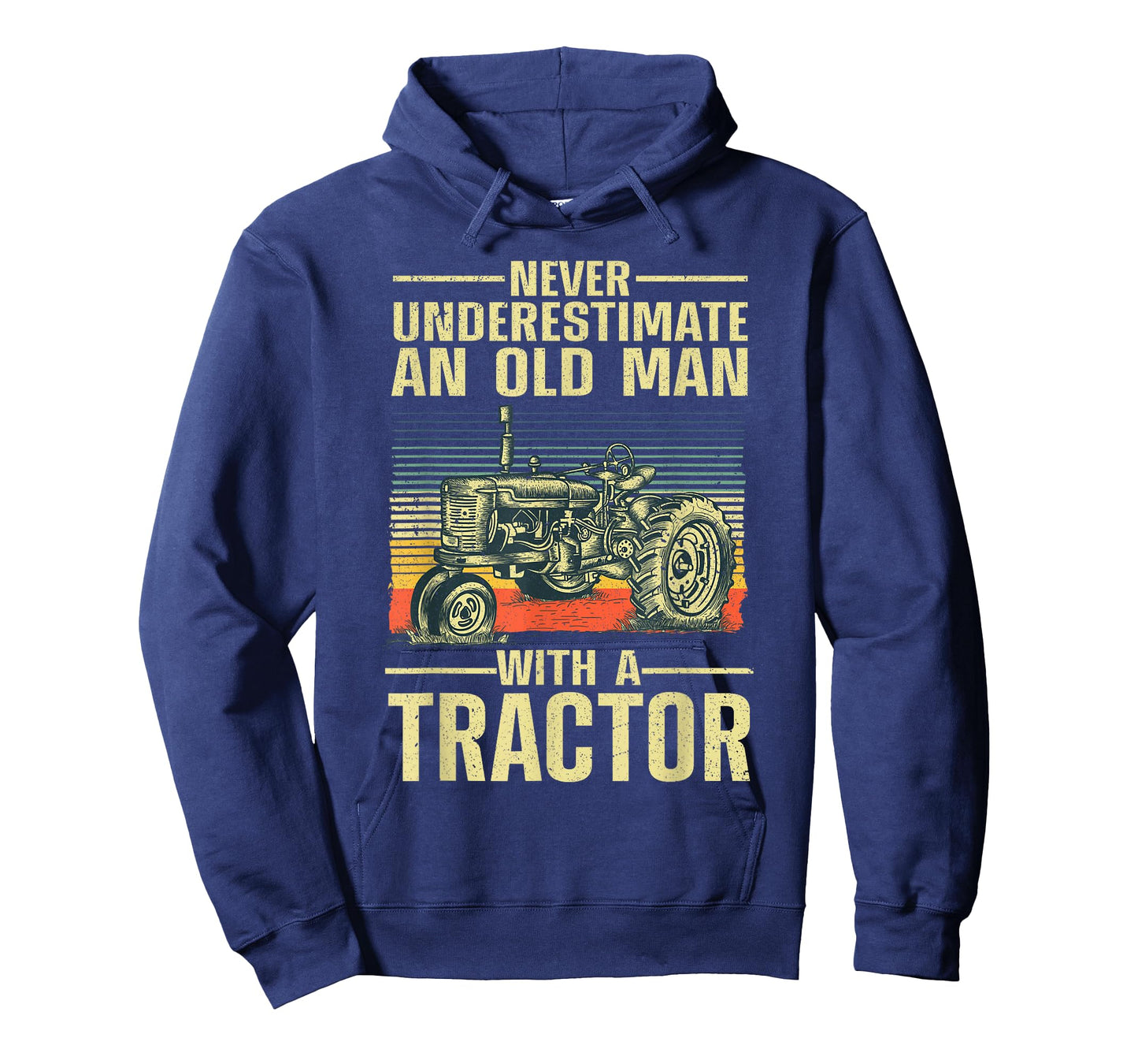 Cool Tractor Design for Grandpa Men Tractor Driver Farming T-Shirt Small