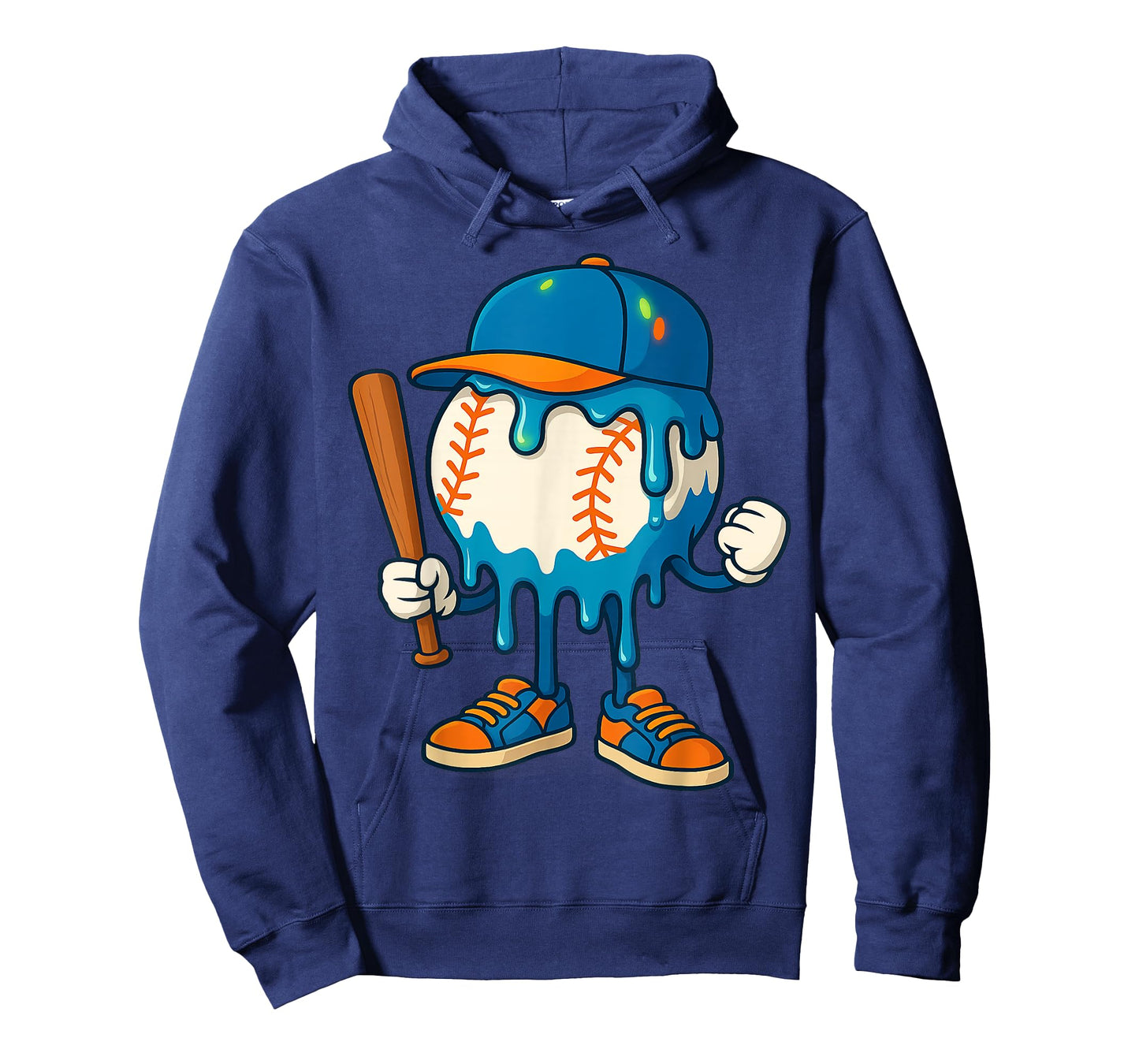 Baseball Drip Team for Boys Ice Cream Cool T-Shirt