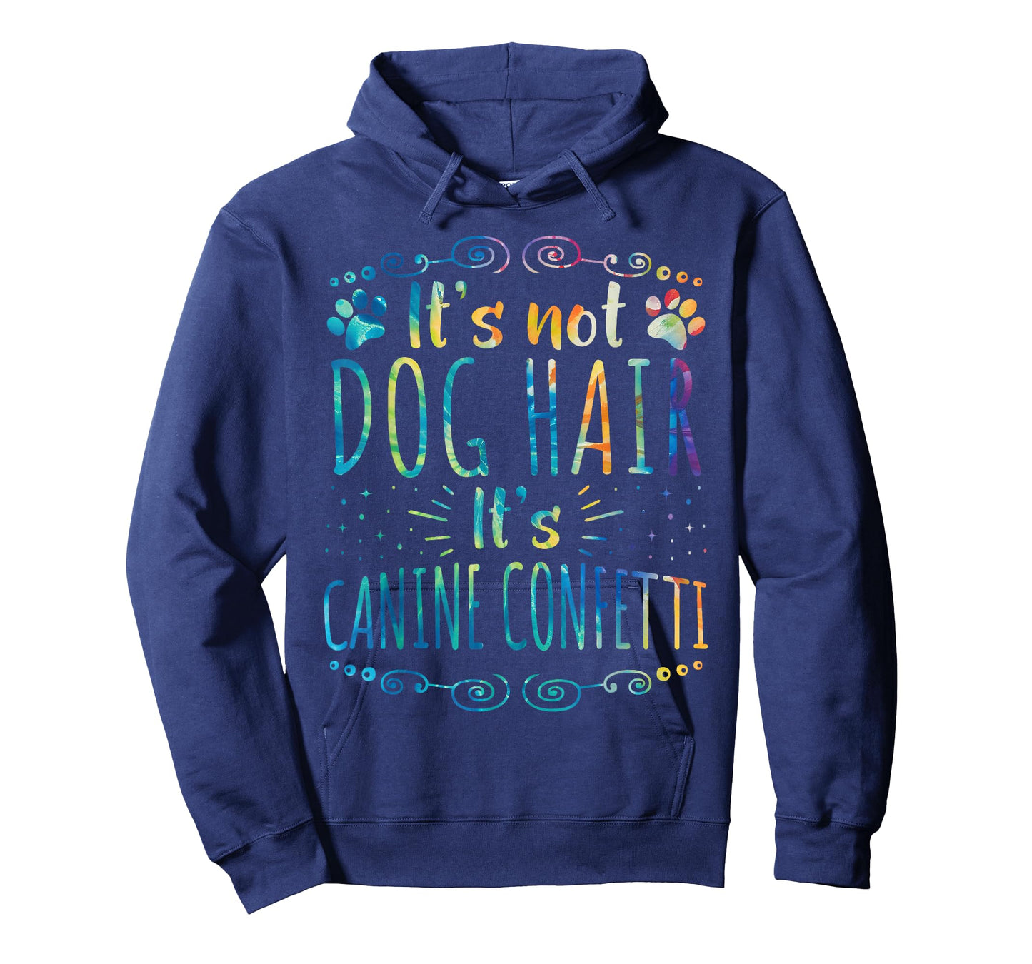 Funny Tie-dye Dog Grooming Pet Owner Groomer Canine Confetti T-Shirt