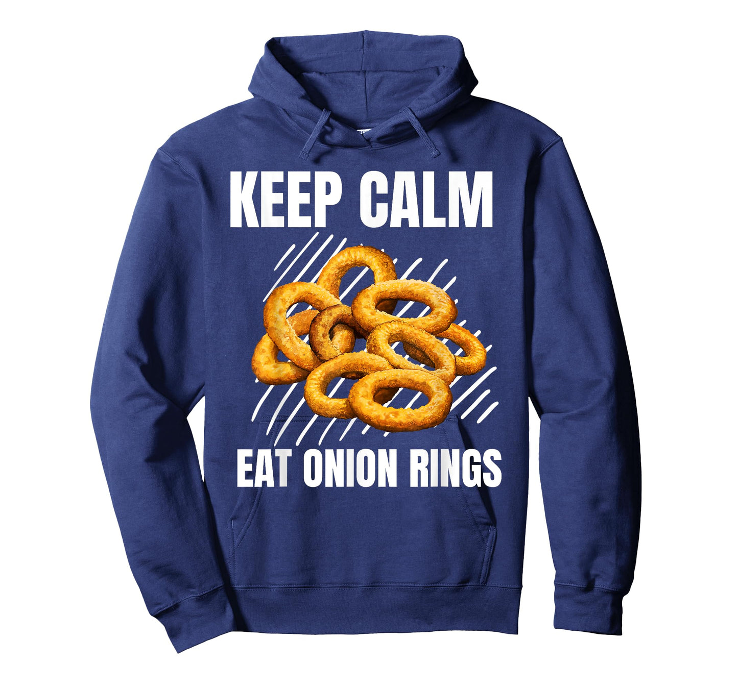 Keep Calm Eat Onion Rings Vintage Grunge Onion Rings Lover T-Shirt