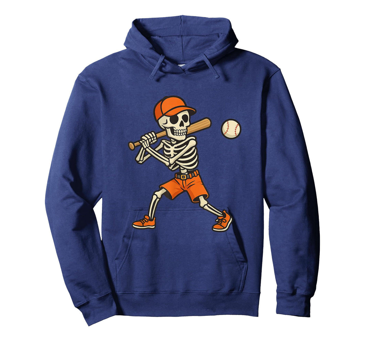 Halloween Baseball Skeleton Batter, Spooky Slugger Fall Ball T-Shirt