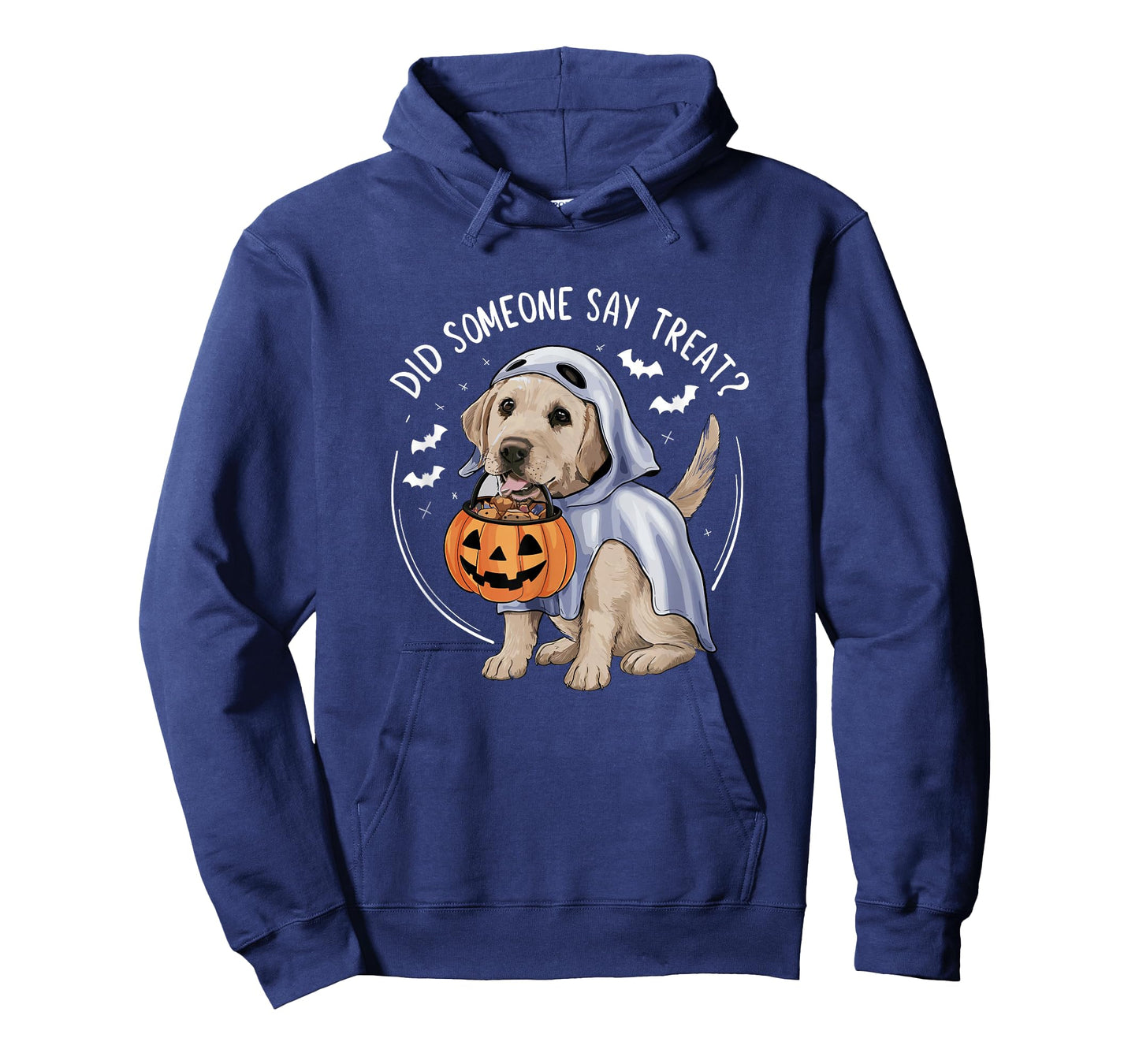 Ghost Labrador Puppy Treats Halloween Labrador Dog Lover T-Shirt