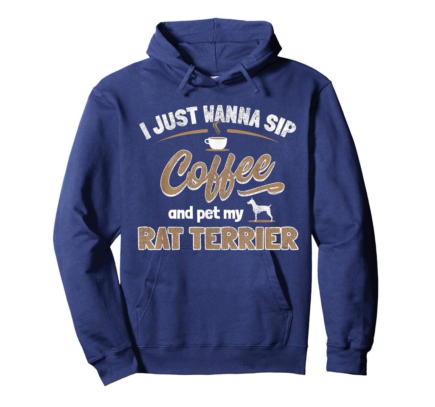 Rat Terrier Lover - Dog And Coffee Enthusiast Gift T-Shirt