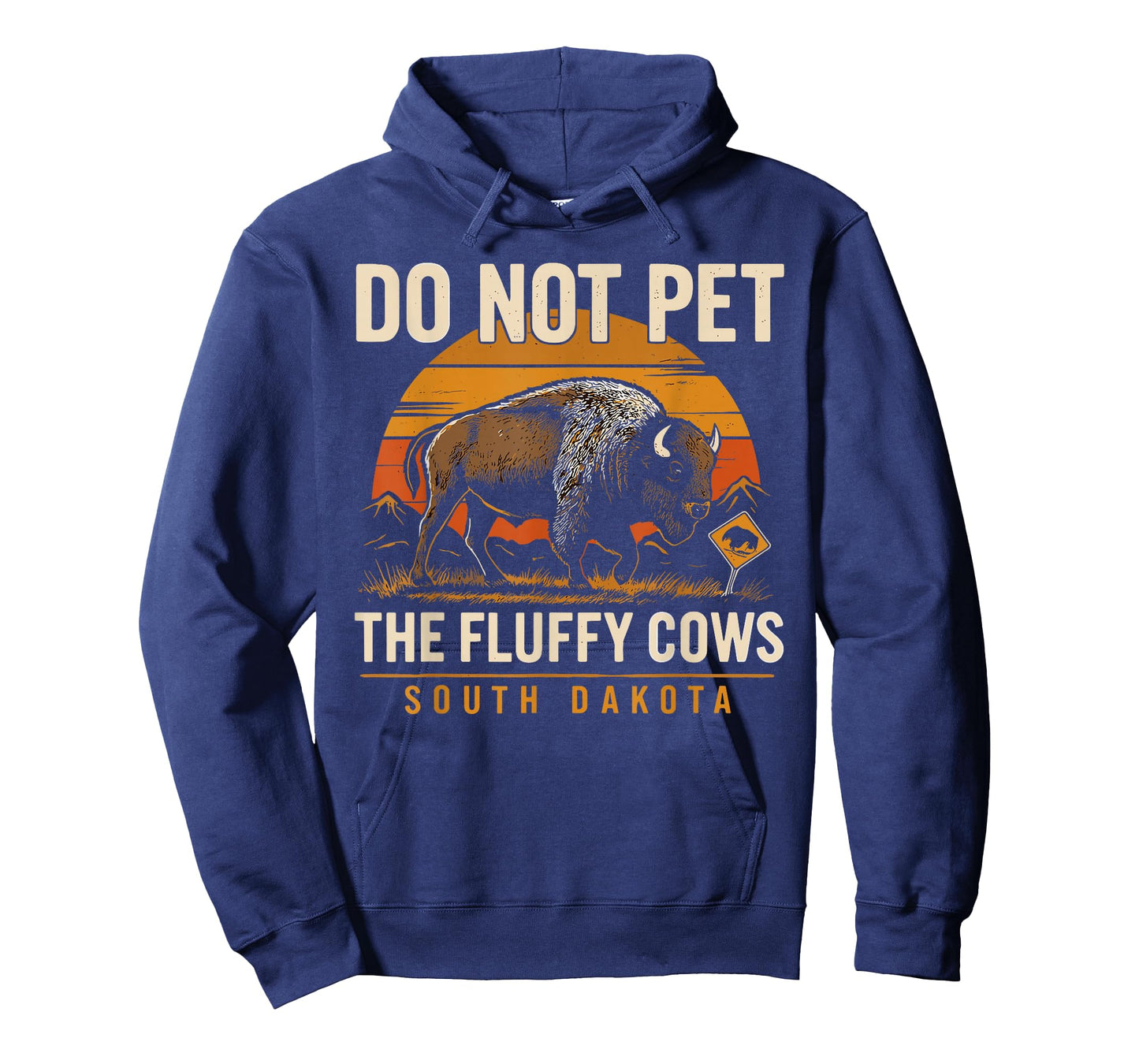 Do Not Pet the Fluffy Cows T-Shirt National Park Funny Bison T-Shirt