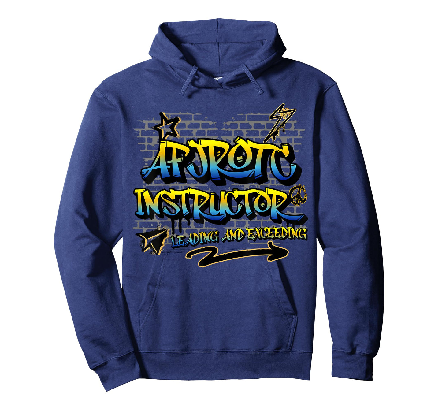 Proud AFJROTC Instructor US Veteran Military AFJROTC Teacher T-Shirt