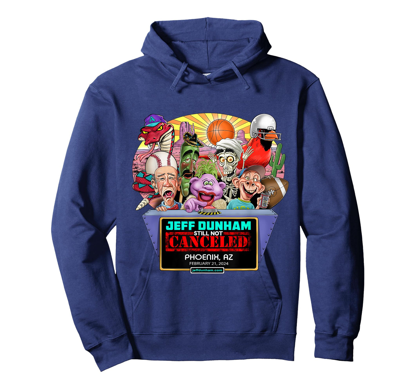Jeff Dunham Phoenix, AZ (2024) T-Shirt